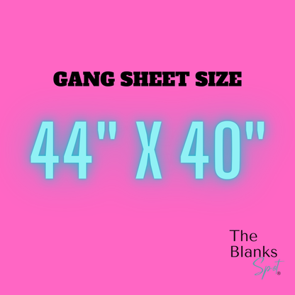 Gang Sheet Builder 44" - SUBLIMATION