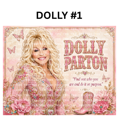 PRE-MADE ADHESIVE TRAY TABLE PRINTS (20" X 15") - DOLLY