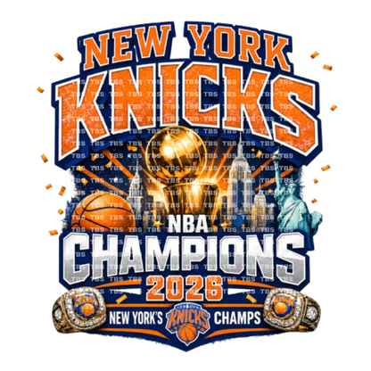 Basketball Champions - 2026 T-Shirt Sublimation Transfers