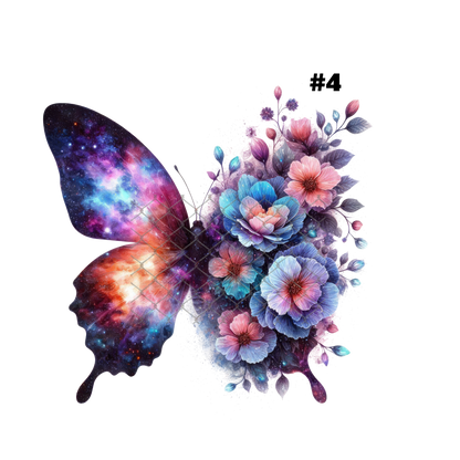 $2 Tuesday ONLY - BUTTERFLY T-Shirt Sublimation Transfers