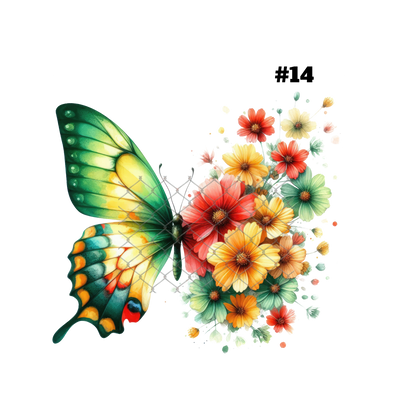 $2 Tuesday ONLY - BUTTERFLY T-Shirt Sublimation Transfers