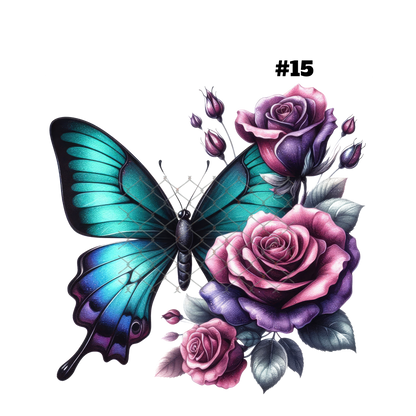 $2 Tuesday ONLY - BUTTERFLY T-Shirt Sublimation Transfers