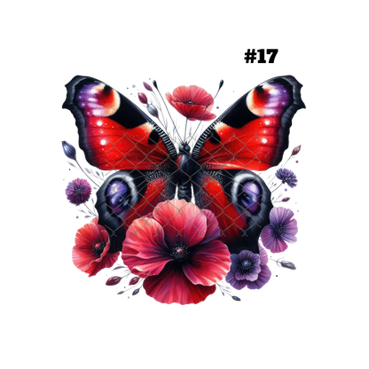 $2 Tuesday ONLY - BUTTERFLY T-Shirt Sublimation Transfers