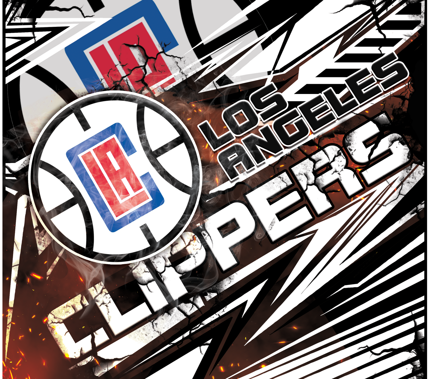 PRE-MADE ADHESIVE TRAY TABLE PRINTS (20" X 16") - BASKETBALL #1