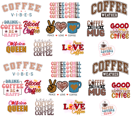 11oz Sublimation Coffee Mug Gang Sheets