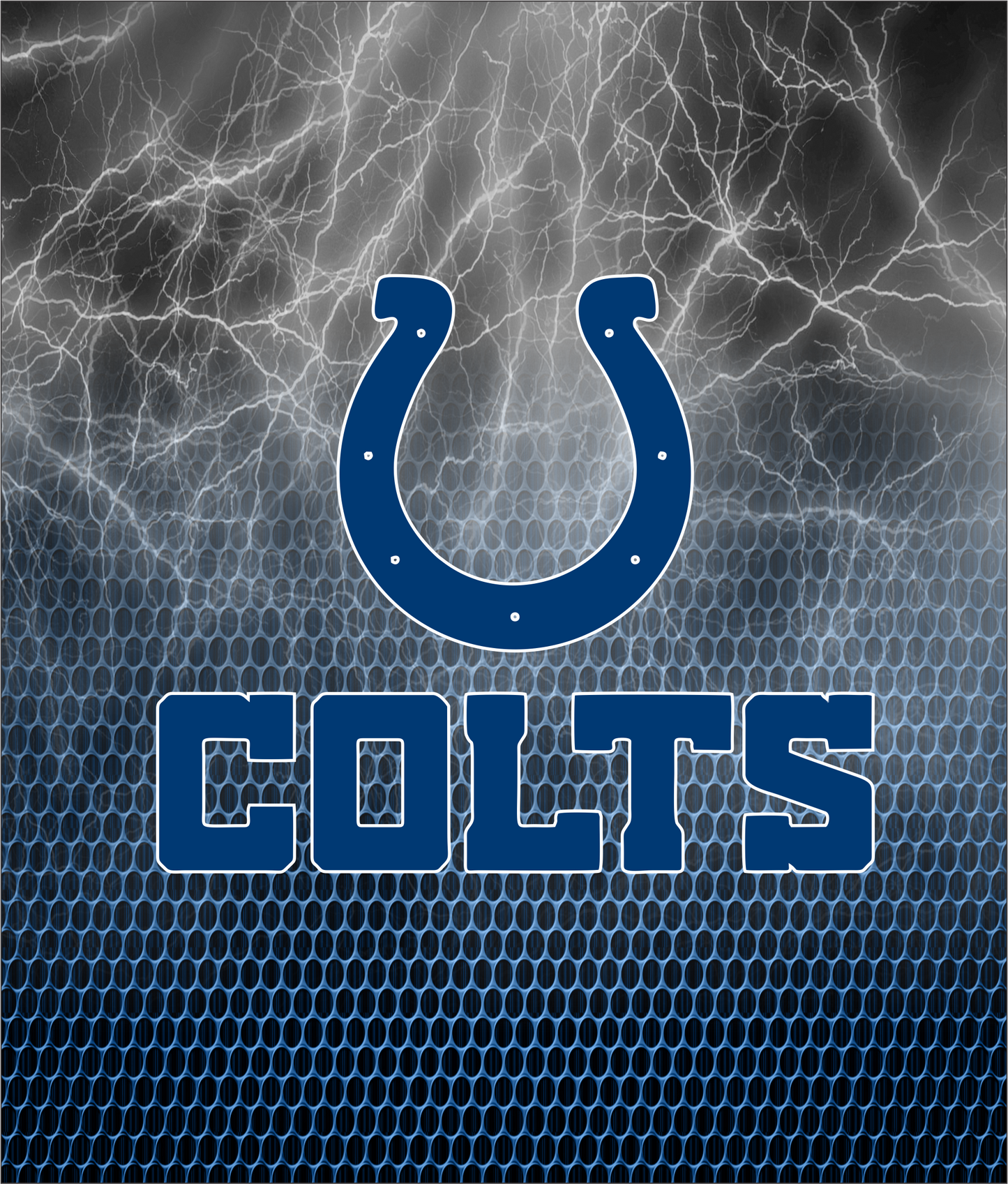 PRE-MADE ADHESIVE TRAY TABLE PRINTS (20" X 15.25") - FOOTBALL (LIGHTNING)