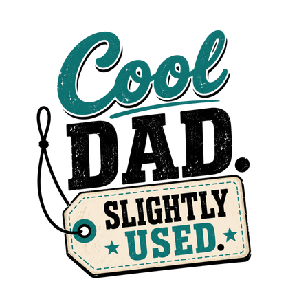 SARCASTIC DAD T-Shirt Sublimation Transfers (Singles)