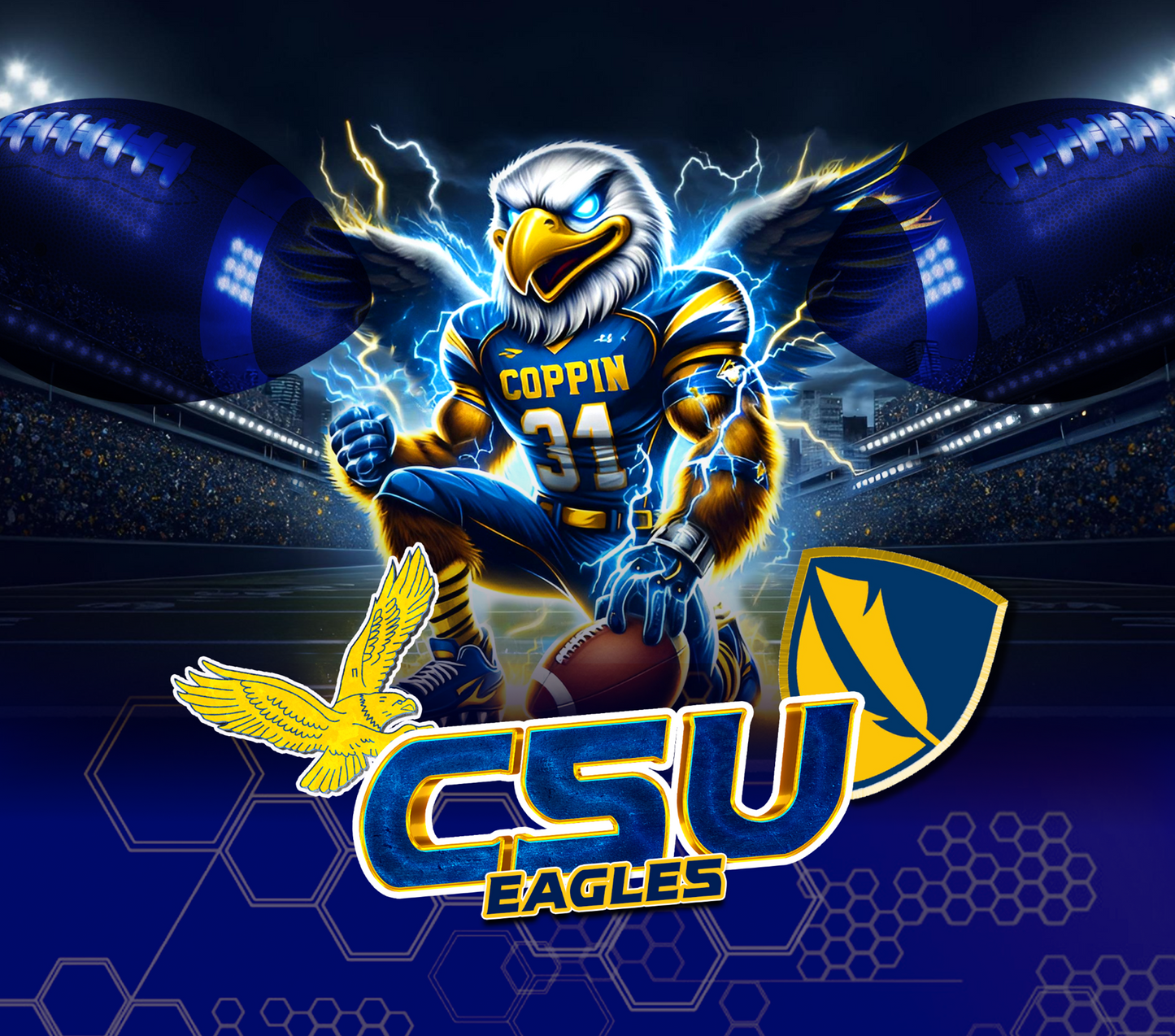 PRE-MADE ADHESIVE TRAY TABLE PRINTS (20" X 15") - HBCU (LIGHTNING)