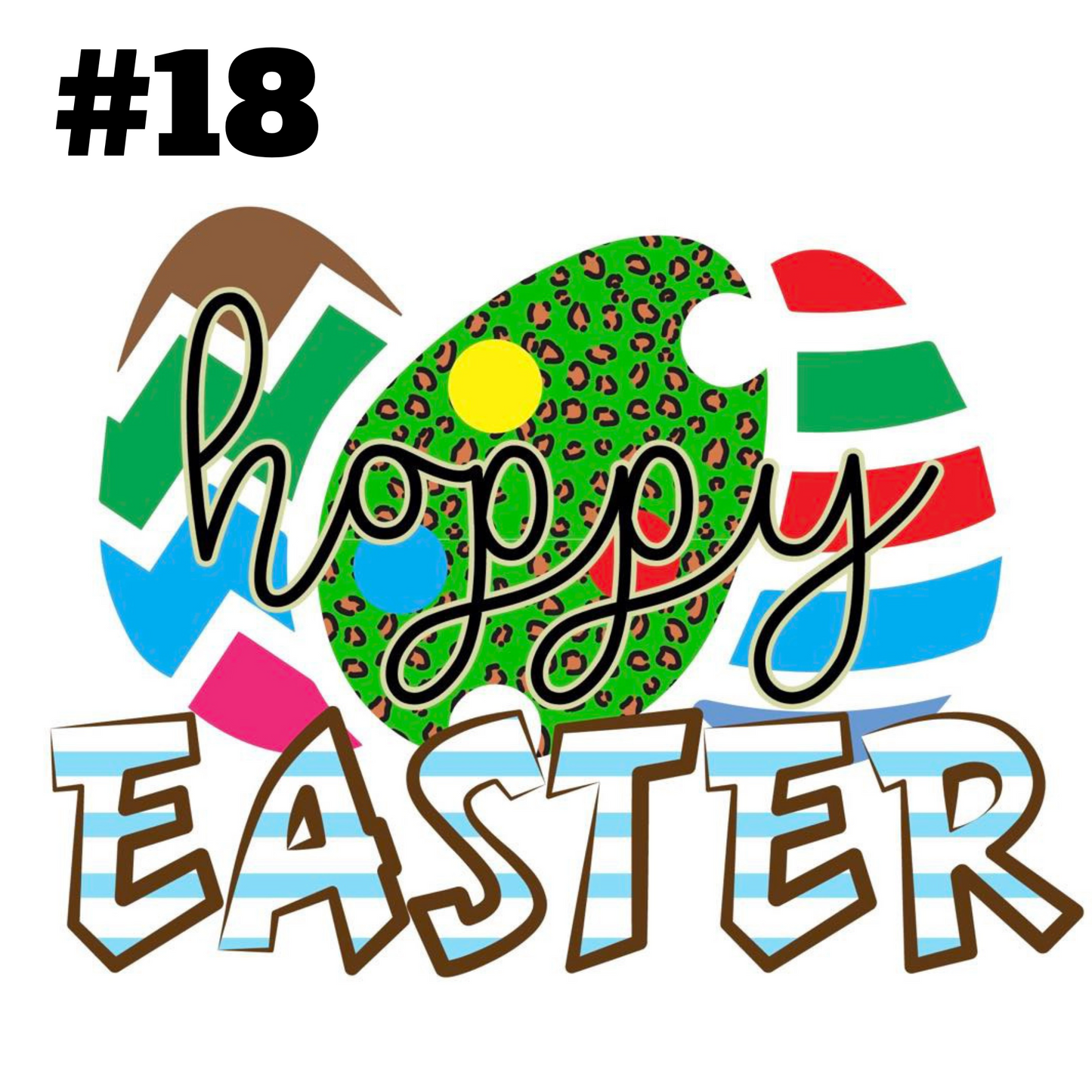 EASTER (SINGLE) - Sublimation Transfers