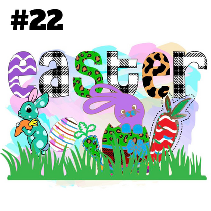 $2 Tuesday ONLY - EASTER - Sublimation Transfers