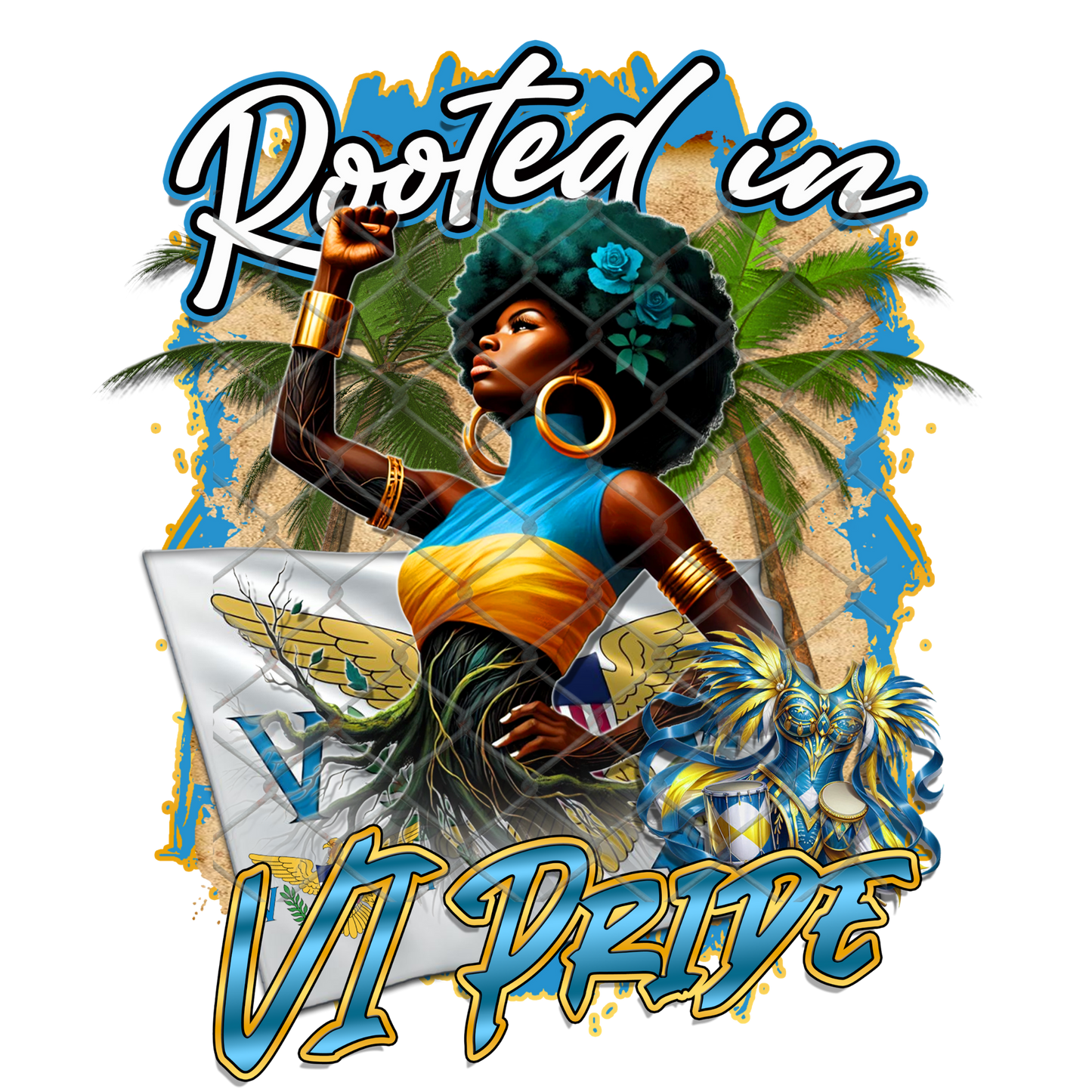 CARIBBEAN T-Shirt Sublimation Transfers