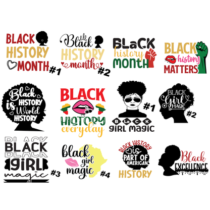 $2 Wholesale - Black History_2 -  Sublimation Transfers