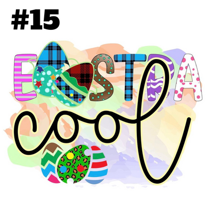 $2 Tuesday ONLY - EASTER - Sublimation Transfers