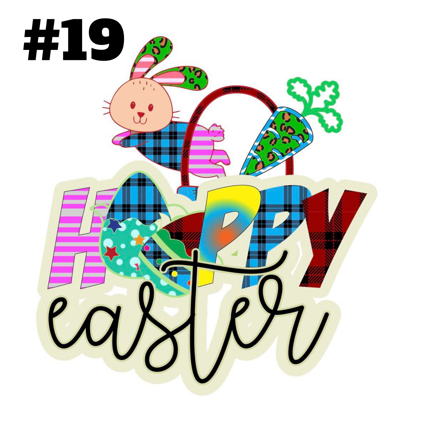 EASTER (SINGLE) - Sublimation Transfers