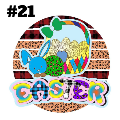 $2 Tuesday ONLY - EASTER - Sublimation Transfers