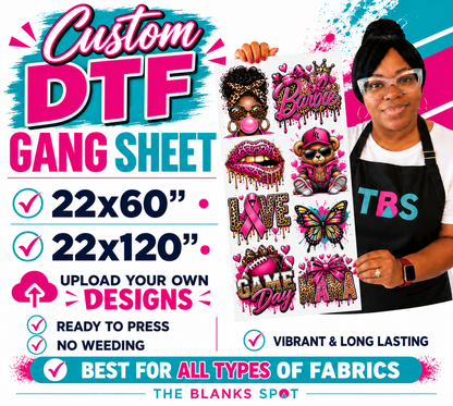 DTF - CUSTOM GANG SHEET BUILDER