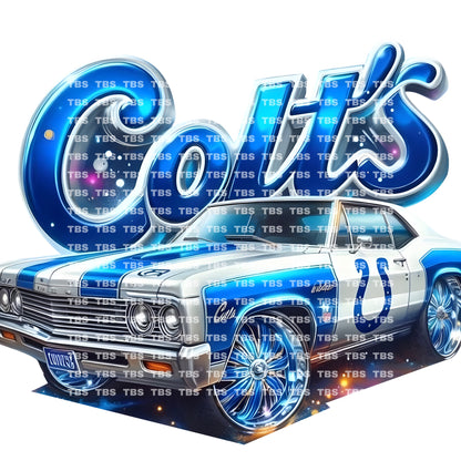 FOOTBALL & CARS DIE-CUT ADHESIVE VINYL DECAL