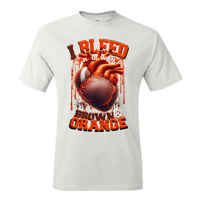 I Bleed PRO FOOTBALL T-SHIRT TRANSFERS (DTF or SUBLIMATION)