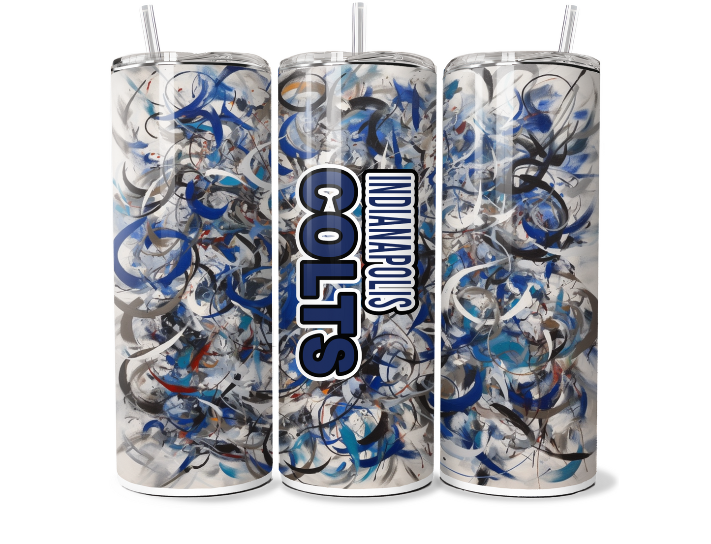 SPLATTAFLAGE FOOTBALL SUBLIMATION TUMBLER WRAPS For 20oz Tumblers