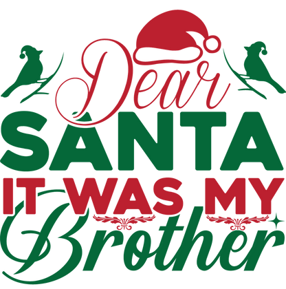 Kids 8" Christmas Sublimation Transfers (2pk)