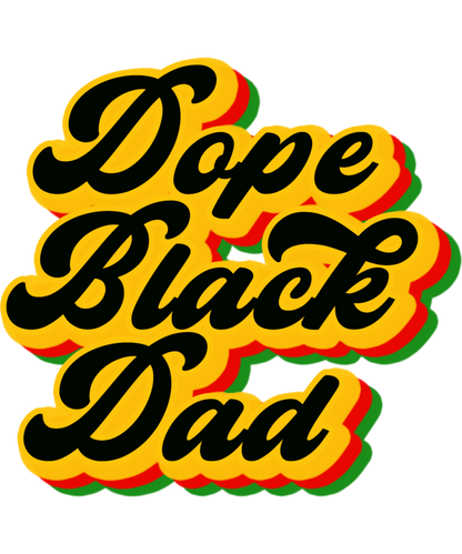 BLK DAD T-Shirt Sublimation Transfers (Singles)
