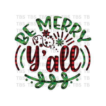 Christmas Sublimation 11" Transfers (2pk)