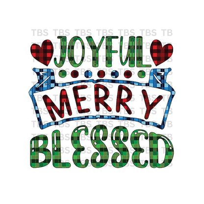 Christmas (Festive) Sublimation Transfers (SINGLES)