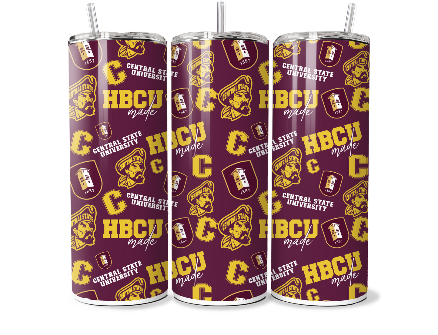 HBCU SUBLIMATION TUMBLER WRAPS  for 20oz Tumblers