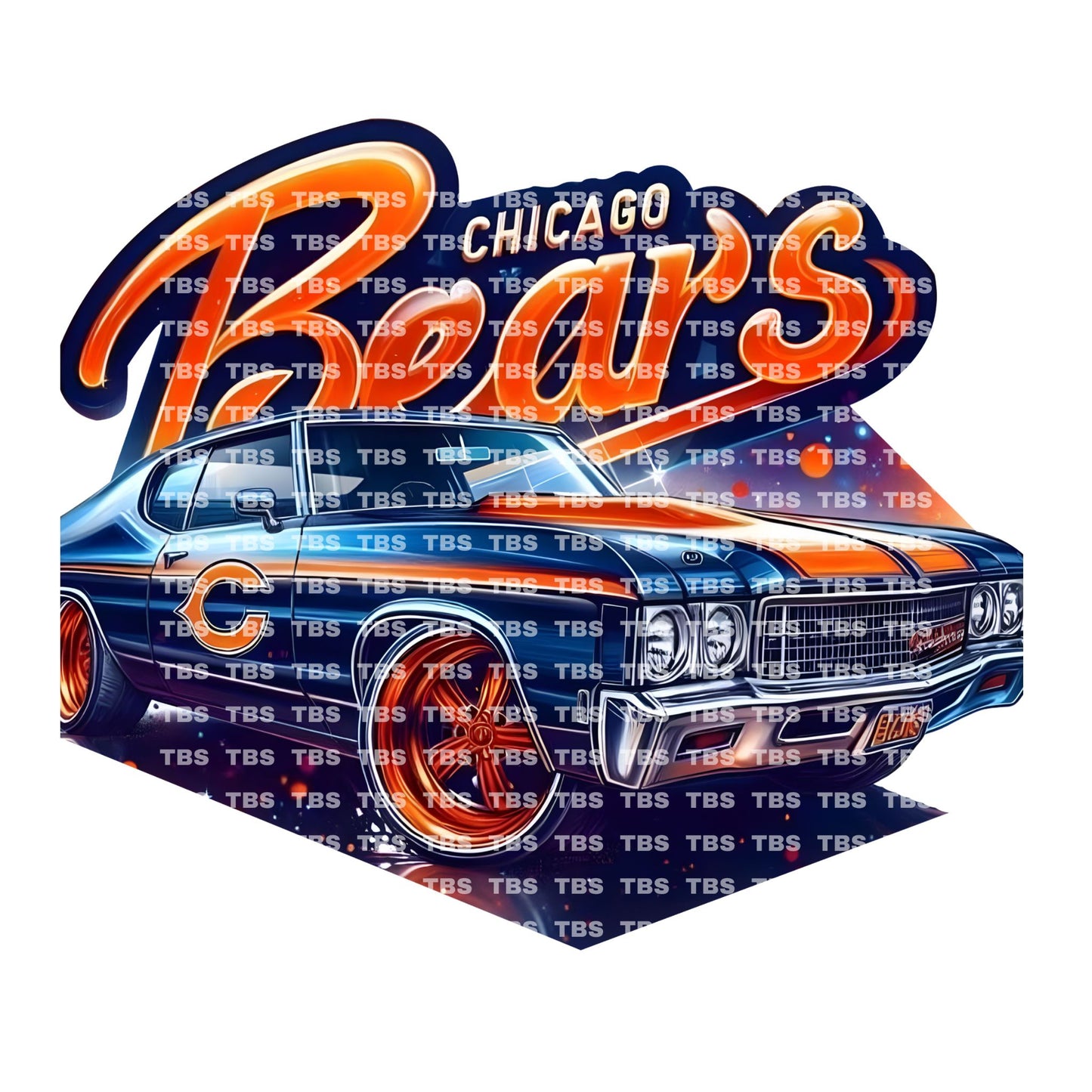 FOOTBALL & CARS DIE-CUT ADHESIVE VINYL DECAL
