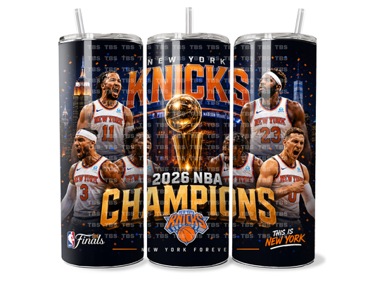 2026 Basketball Champs Sublimation TUMBLER Wrap