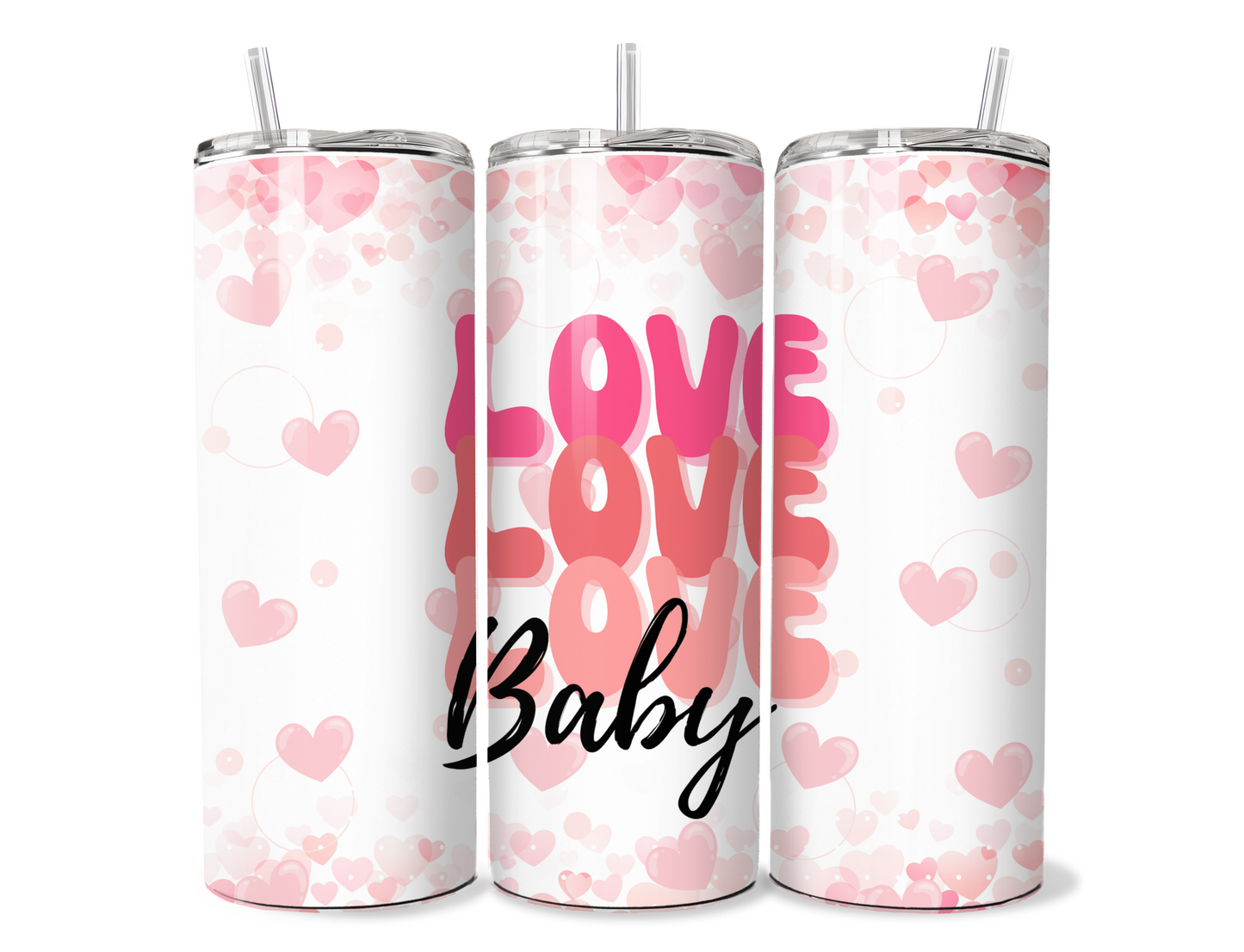 $ 2 Tuesday ONLY - V-Day (Tumbler Wraps) (Sublimation)