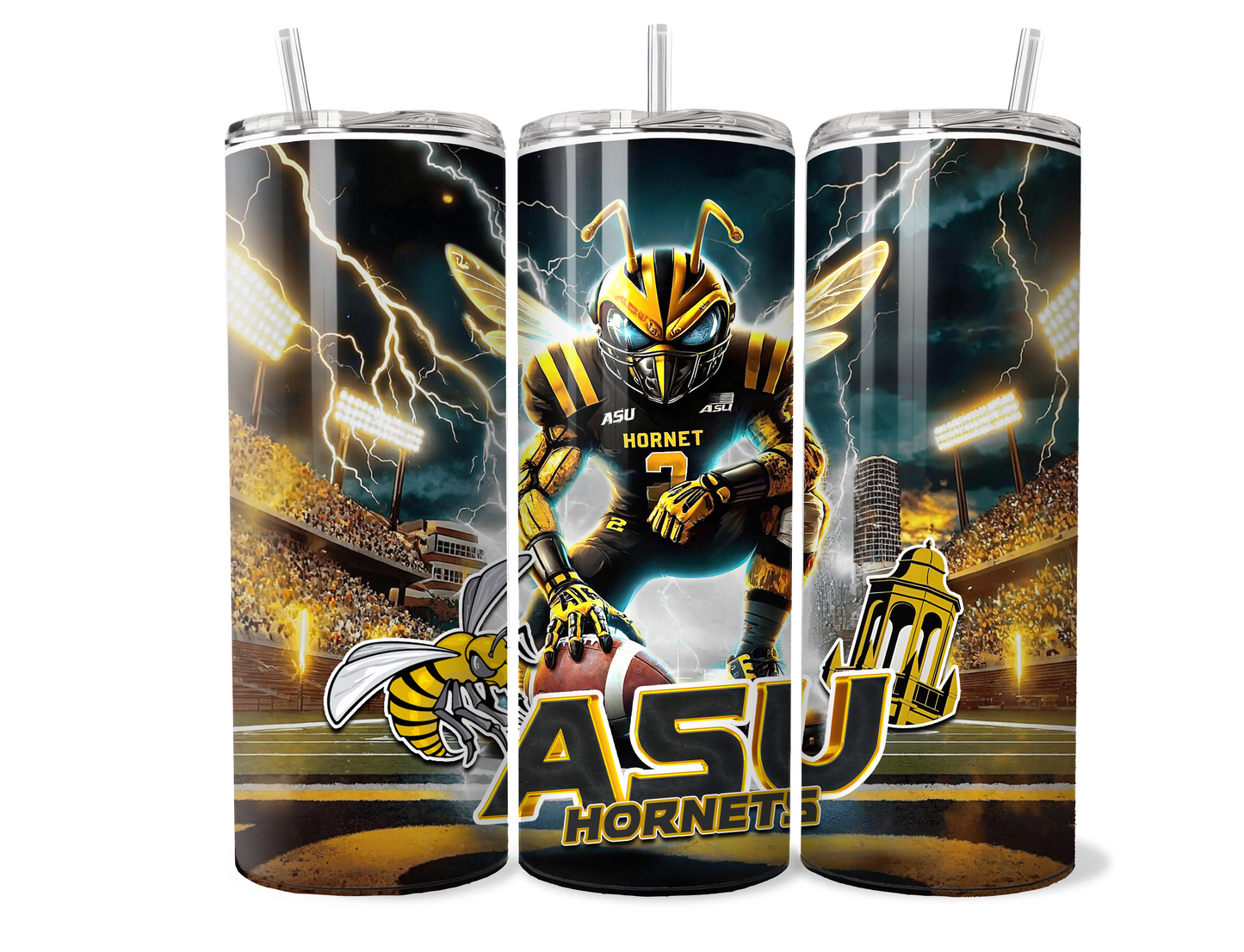 $2 Tuesday ONLY - HBCU (LIGHTNING) SUBLIMATION TUMBLER WRAPS