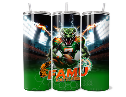 $2 Tuesday ONLY - HBCU (LIGHTNING) SUBLIMATION TUMBLER WRAPS