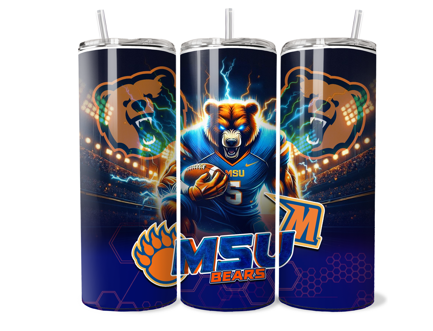 $2 Tuesday ONLY - HBCU (LIGHTNING) SUBLIMATION TUMBLER WRAPS