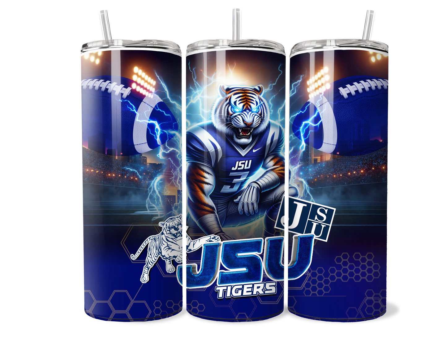 $2 Tuesday ONLY - HBCU (LIGHTNING) SUBLIMATION TUMBLER WRAPS