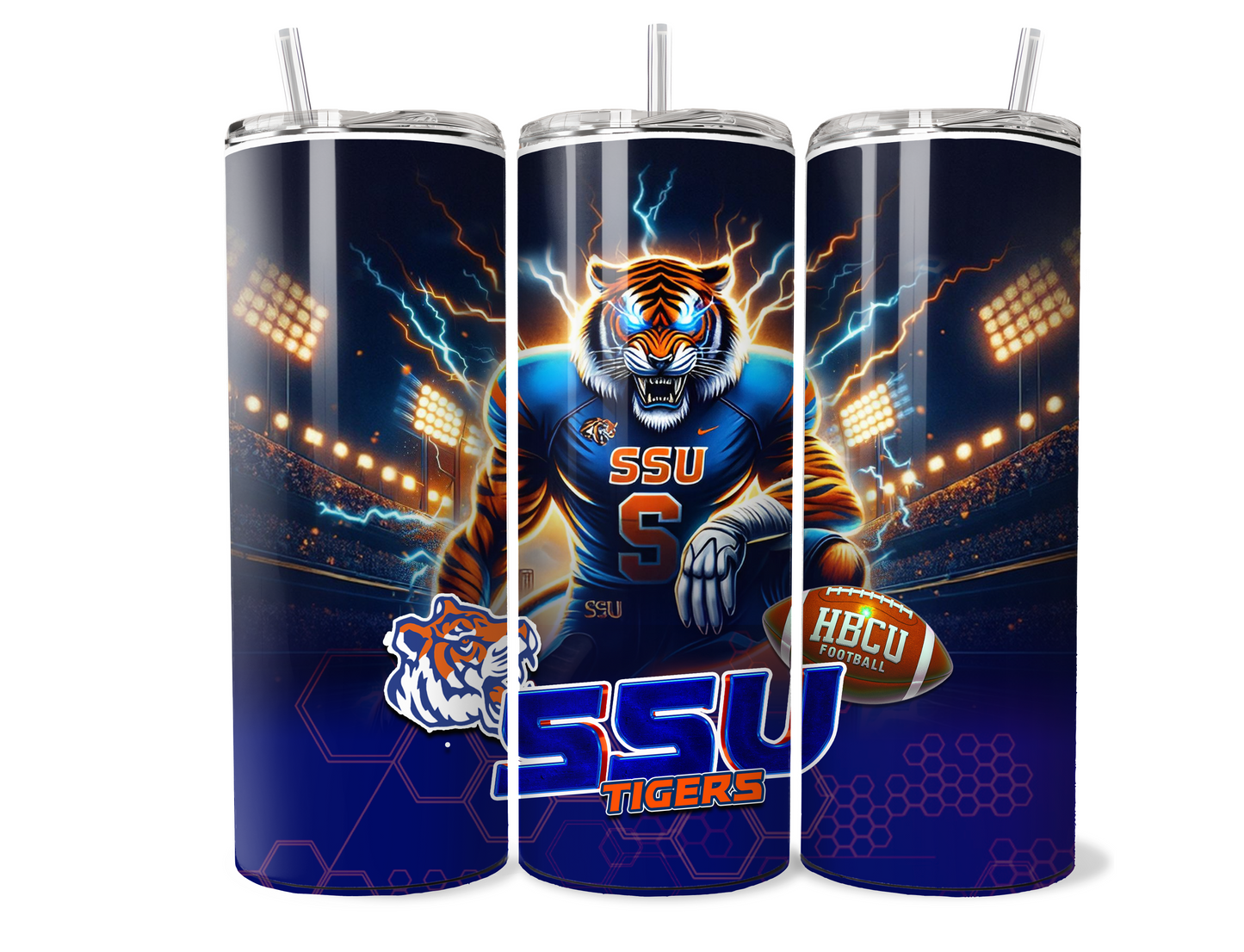 $2 Tuesday ONLY - HBCU (LIGHTNING) SUBLIMATION TUMBLER WRAPS
