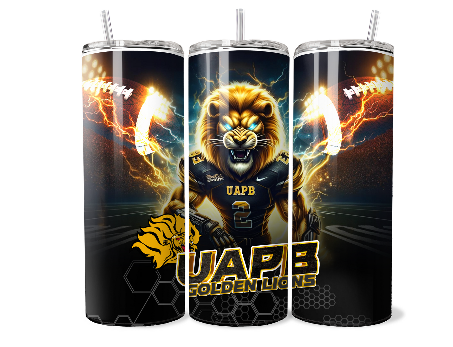 $2 Tuesday ONLY - HBCU (LIGHTNING) SUBLIMATION TUMBLER WRAPS