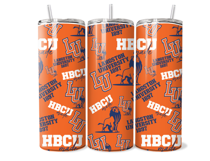 HBCU SUBLIMATION TUMBLER WRAPS  for 20oz Tumblers
