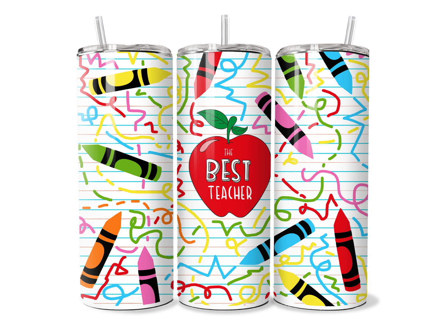 $2 Wholesale - TEACHER (Tumbler Wraps) (Sublimation)