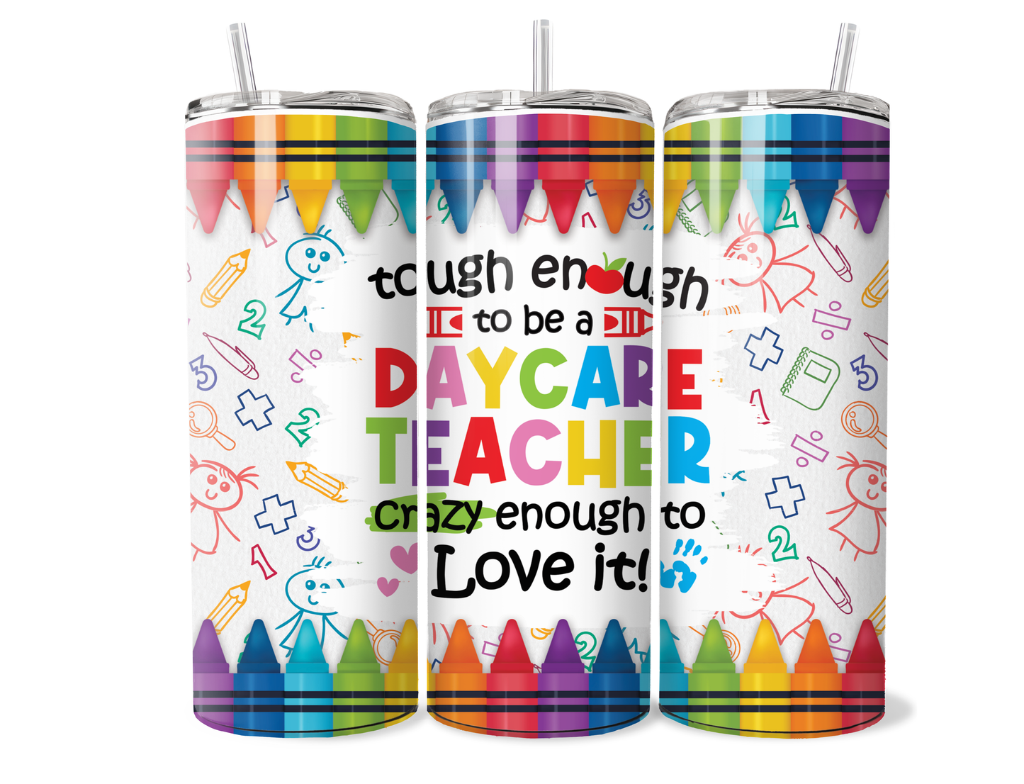$2 Wholesale - TEACHER (Tumbler Wraps) (Sublimation)