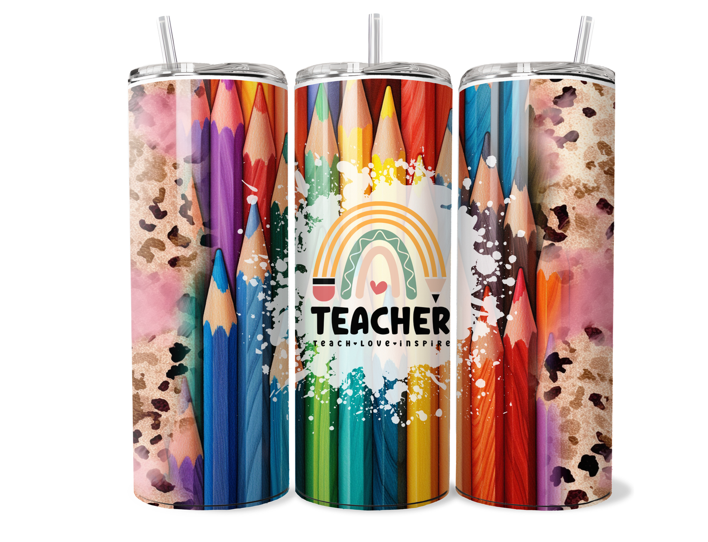$2 Wholesale - TEACHER (Tumbler Wraps) (Sublimation)