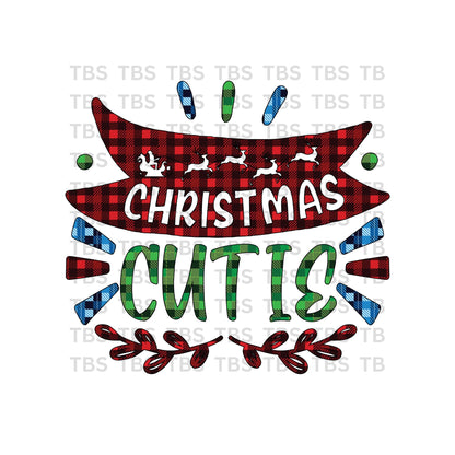 Christmas Sublimation 11" Transfers (2pk)