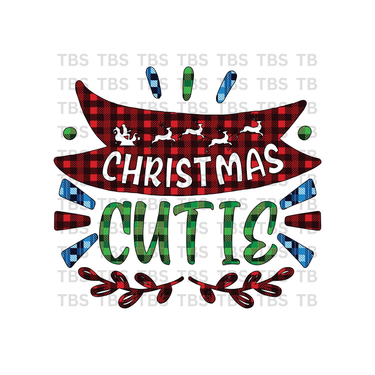 Christmas (Festive) Sublimation Transfers (SINGLES)