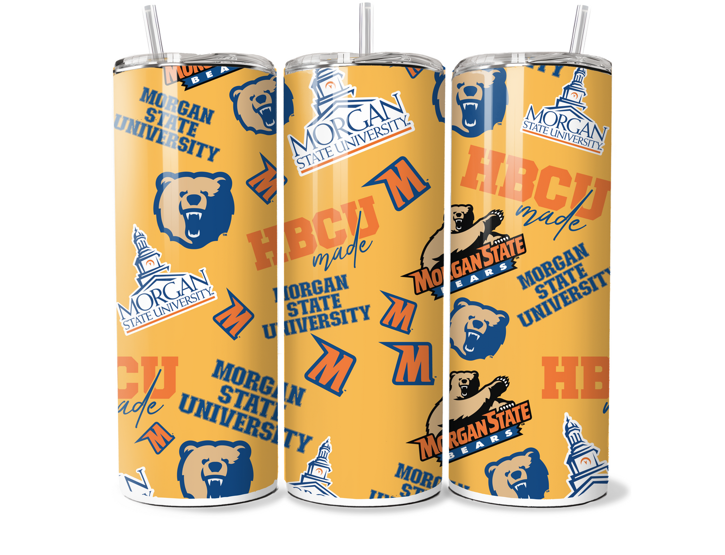 HBCU SUBLIMATION TUMBLER WRAPS  for 20oz Tumblers