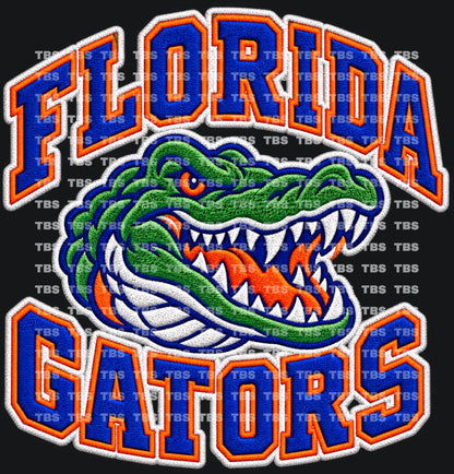 FAUX EMBROIDERY LOOK COLLEGE FOOTBALL T-SHIRT TRANSFERS (SUBLIMATION) - Wholesale