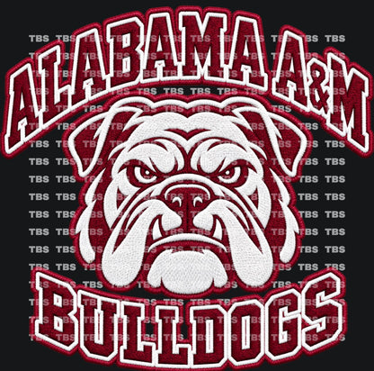 FAUX EMBROIDERY LOOK COLLEGE FOOTBALL T-SHIRT TRANSFERS (SUBLIMATION) - Wholesale