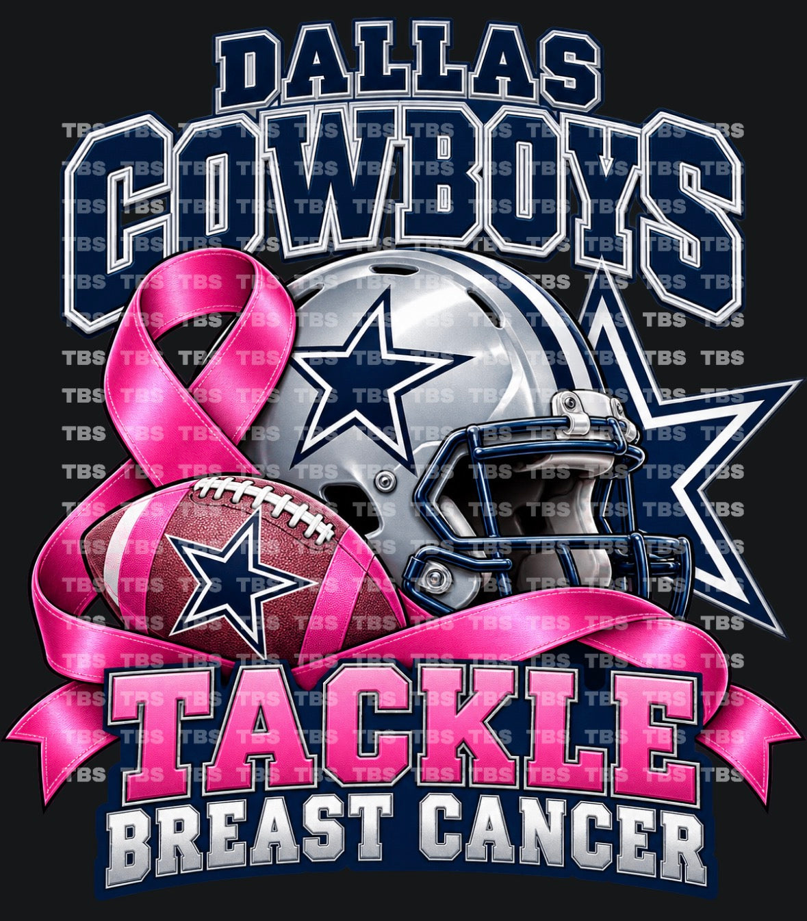 BREAST CANCER AWARENESS FOOTBALL (SUBLIMATION) - WHOLESALE