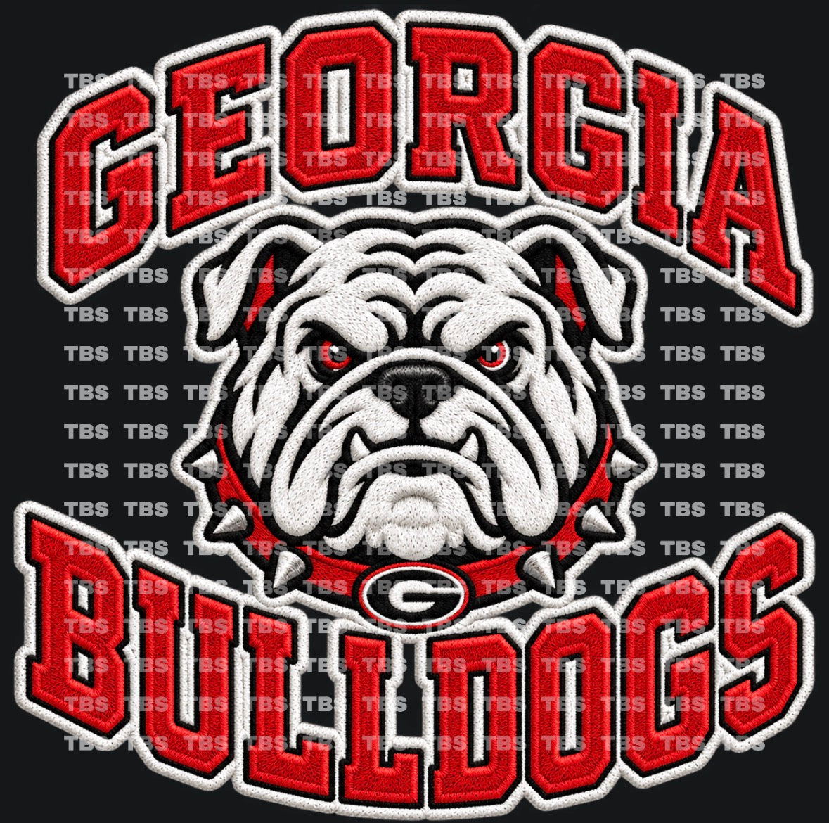 FAUX EMBROIDERY LOOK COLLEGE FOOTBALL T-SHIRT TRANSFERS (SUBLIMATION) - Wholesale