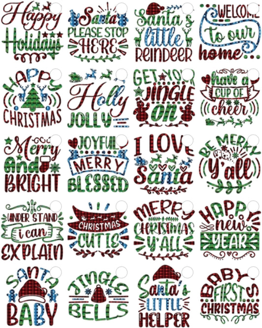 Christmas Sublimation Transfers