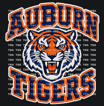 FAUX EMBROIDERY LOOK COLLEGE FOOTBALL T-SHIRT TRANSFERS (SUBLIMATION) - Wholesale